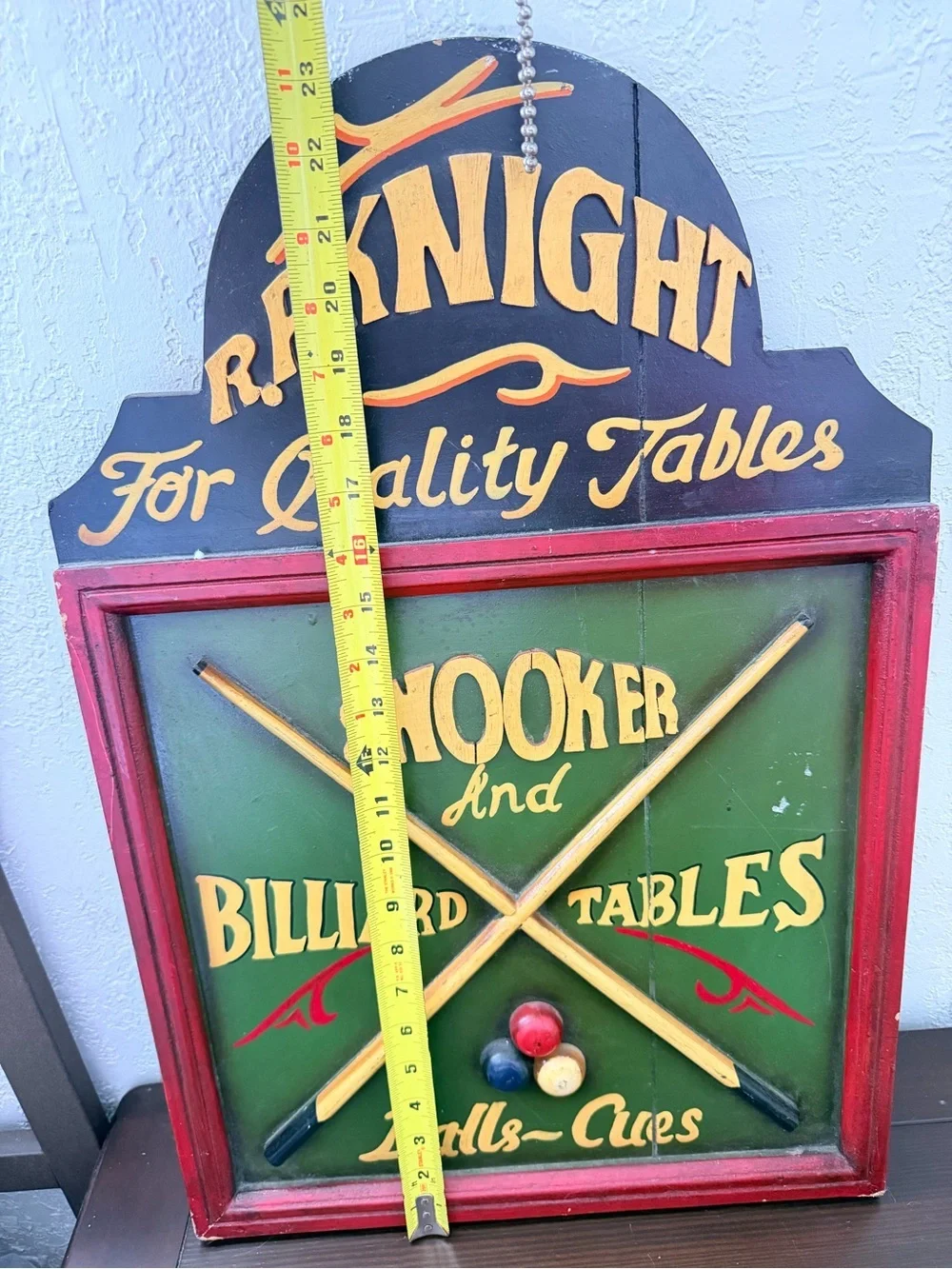 R.F. Knight knight snooker